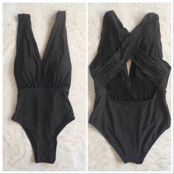 Sea Angel Other - Sea Angel Swimsuit XL High Waisted Padded Black